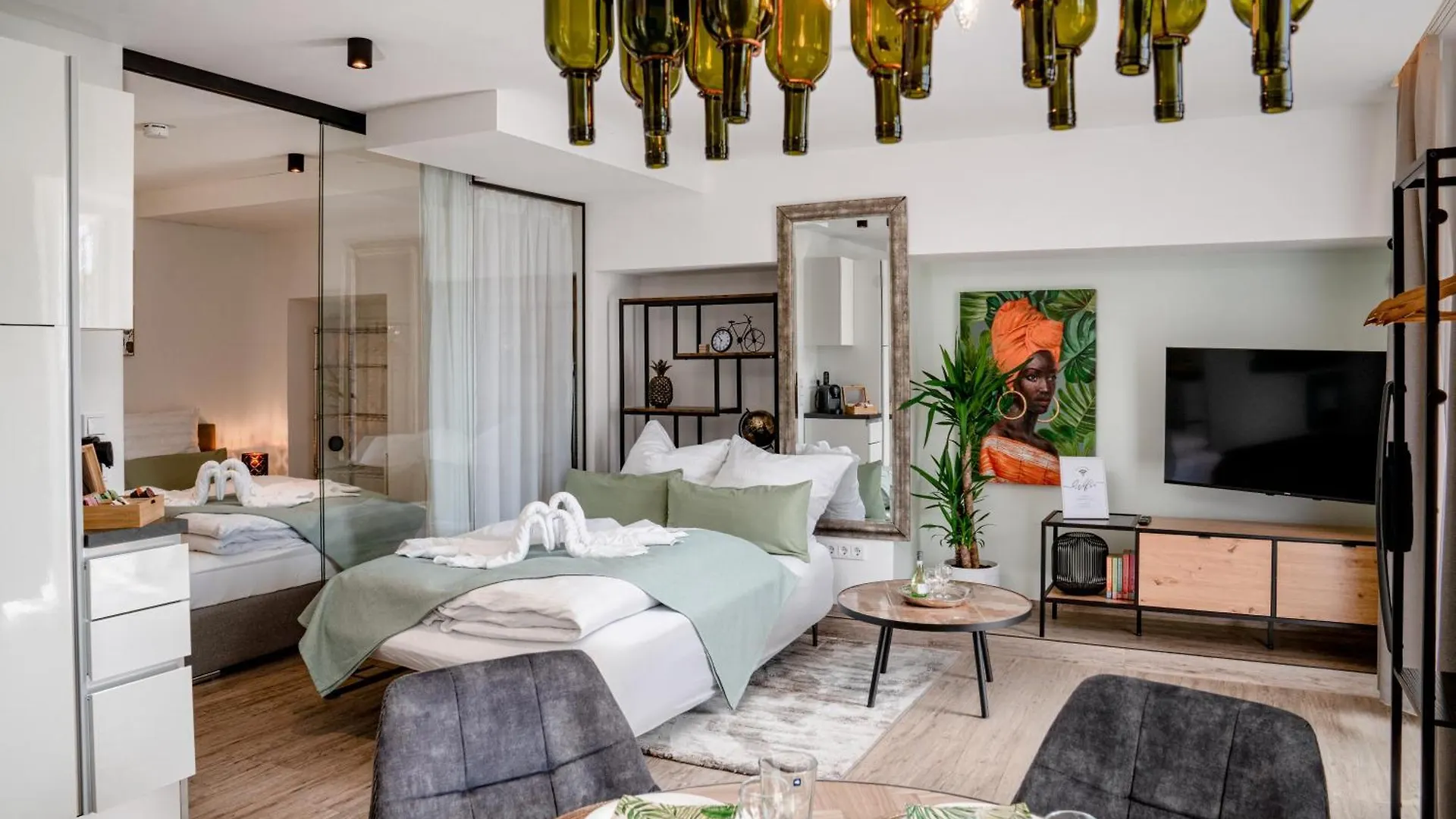 Danube Rooms - Kostenlos Parken - Self Checkin - Kueche Passau Appartement